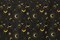 1 Yard Black Gold Midnight Sky Spandex Fabric Four Way Stretch Activewear Swimwear Costume Leggings Material 58/60 Inch Width
